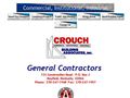 1712general contractors Crouch Building Assoc Inc