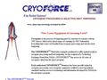 1801cryogenic equipment and supplies mfrs Cryoforce LC