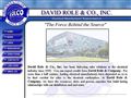 2124manufacturers agents and representatives David Role and Co