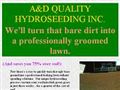 2276seeding and fertilizing contractors A and D Quality Hydroseeding