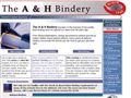 A and H Bindery