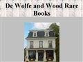 1713book dealers used and rare De Wolfe and Wood