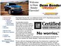 2435automobile dealers new cars Dean Bender Chevrolet and Geo