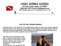 1970divers equipment and supplies High Sierra Divers Inc