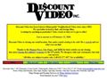 2121video tapes and discs renting and leasing Discount Video Inc