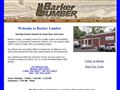 E G Barker Lumber Co