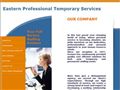 2064employment contractors temporary help Eastern Professional Temp Svc
