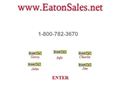 Eaton Sales and Marketing