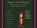 Elgin Clock Repair