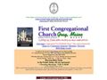First Cong United Ch Of Christ