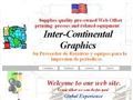 1976printing equipment wholesale Inter Continental Graphics Inc