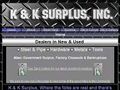 2379steel distributors and warehouses K and K Surplus