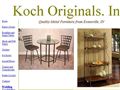 2107furniture designers and custom builders Koch Originals Inc