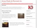 1574cabinet makers equipment and supls whol Kruse Plastic and Plywood Inc