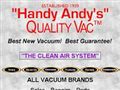 2496vacuum cleaners household dealers Handy Andys Quality Vacuums