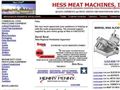 2301butchers equipment and supplies whol Hess Meat Machines