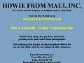 1668post cards wholesale Howie From Maui