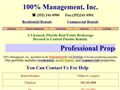 1932real estate management 100 Percent Management Inc