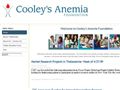 Cooleys Anemia Foundation Inc
