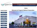 Corgenix Medical Corp