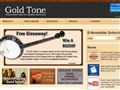 2297musical instruments wholesale Gold Tone