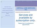 Critical Care Svc Inc