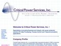 Critical Power Svc Inc