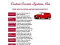 Custom Couriers Systems Inc