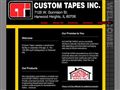 2322plastics and plastic products mfrs Custom Tapes Inc