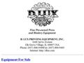 D Lux Printing Equipment Inc