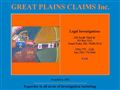 1709investigators Great Plains Claims Inc