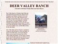 Deer Valley Guest Ranch