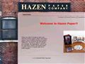 1871paper converters manufacturers Hazen Paper Co