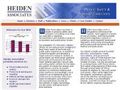 2128economic research and analysis Heiden Associates Inc