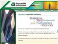 2144physicians and surgeons equip and supls mfrs Disposable Instrument Co