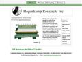 1631paper mill machinery manufacturers Hogenkamp Research Inc
