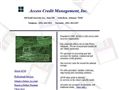 Access Credit Management Inc