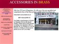 1745architecturalornamental mtl work mfrs Accessories In Brass