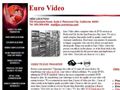 2279video tape duplication service Euro Video