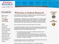1821research service Federal Research