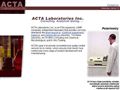 1690laboratories analytical ACTA Laboratories