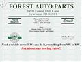 1881automobile parts used and rebuilt whol Forest Auto Parts