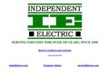 1604electric motors dlrsrepairing whol Independent Electric