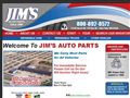 2482automobile parts used and rebuilt whol Jims Auto Parts