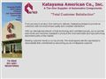 1605automobile parts and supplies mfrs Katayama American Co