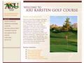 Karsten Golf Course At ASU