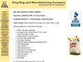 1768textile bags manufacturers King Bag and Mfg Co