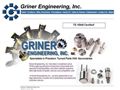 2070machine shops Griner Engineering Inc