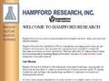1817chemicals wholesale Hampford Research Inc
