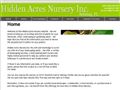 Hidden Acres Nursery Inc